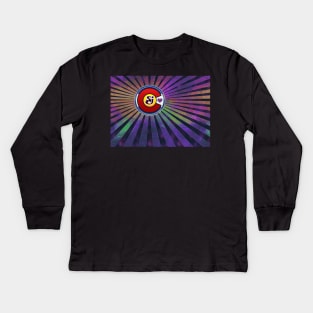 String Cheese Incident Colorado Love Psychedelic Galaxy Kids Long Sleeve T-Shirt